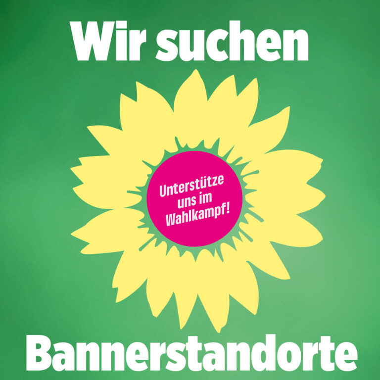 Unterstützt uns im Wahlkampf!